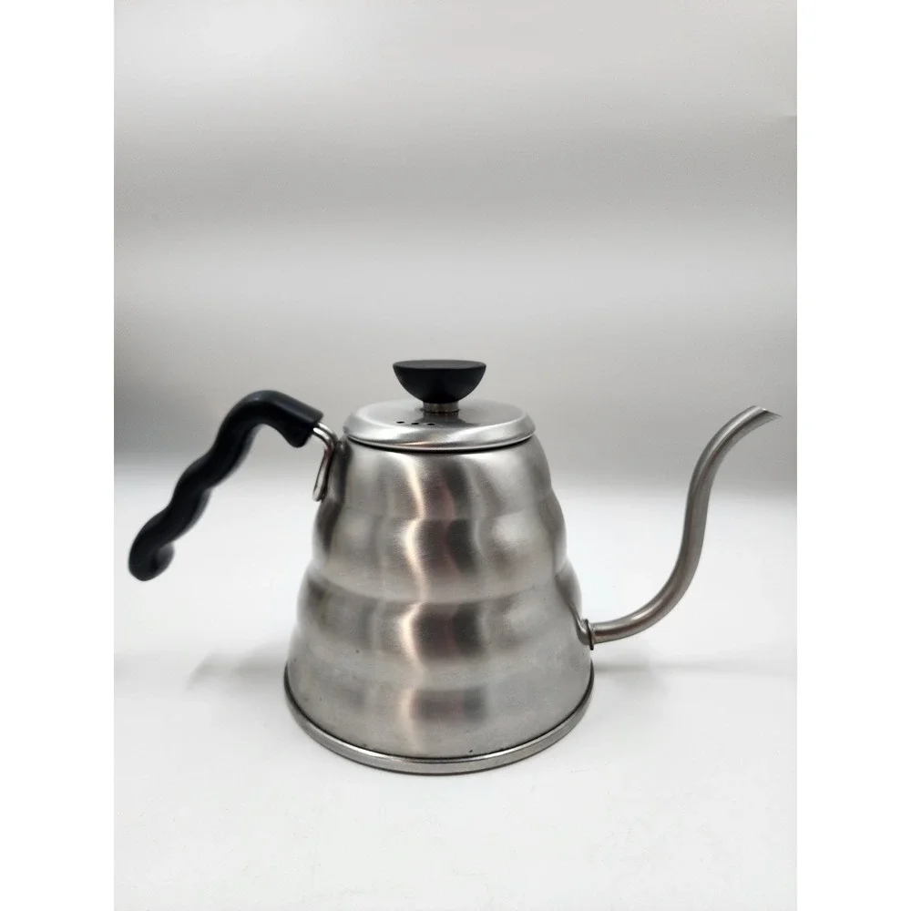 Hario V60 Buono Stainless Steel Gooseneck Drip Coffee Kettle VKB-120HSV